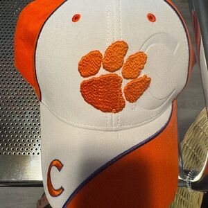 Orange and White Cap Cremson